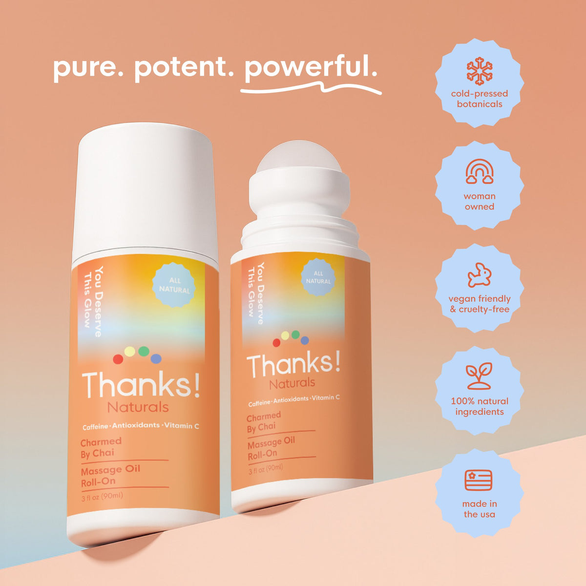 Charmed By Chai Massage Oil Roll-On