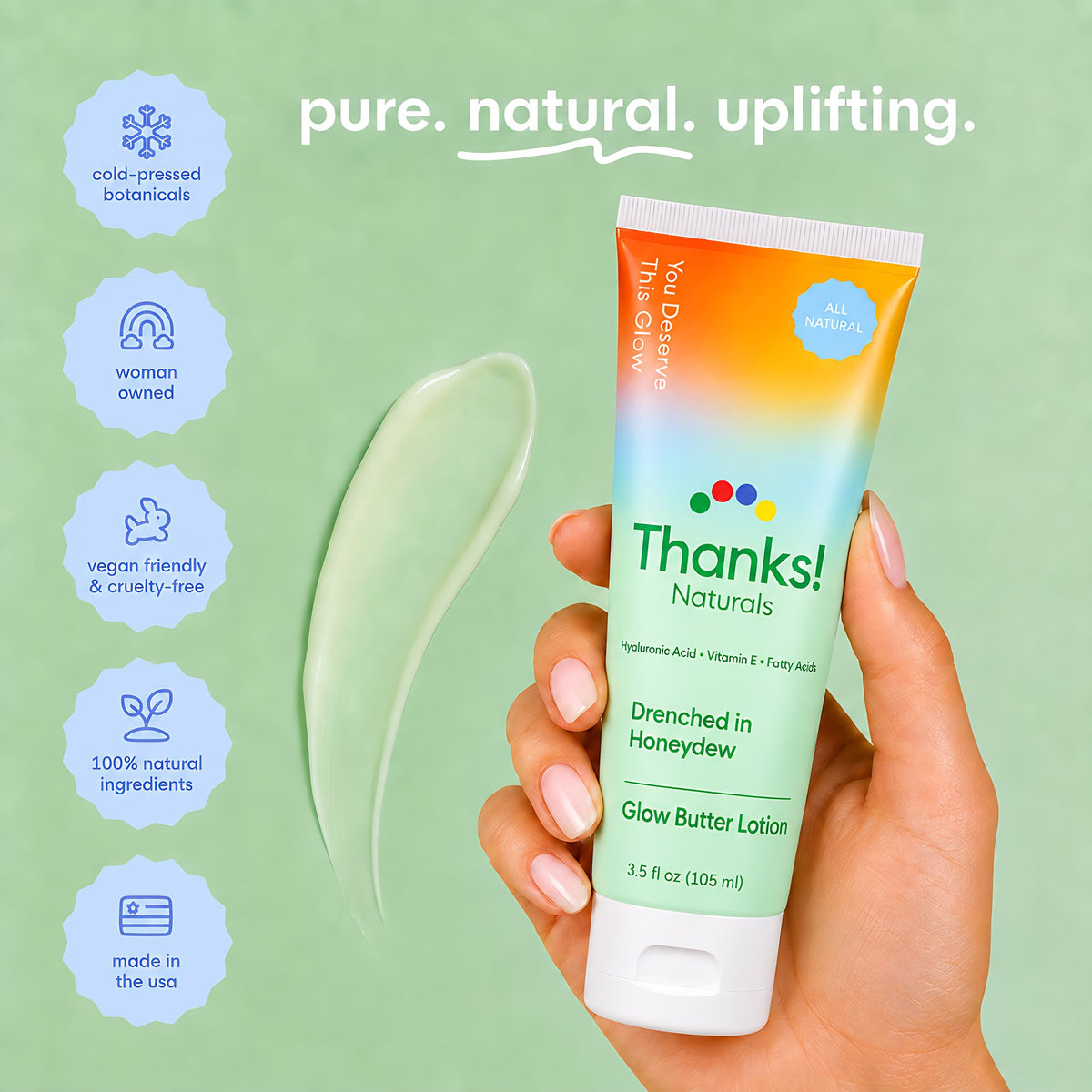 Drenched in Honeydew Glow Butter Lotion Alt Image 5