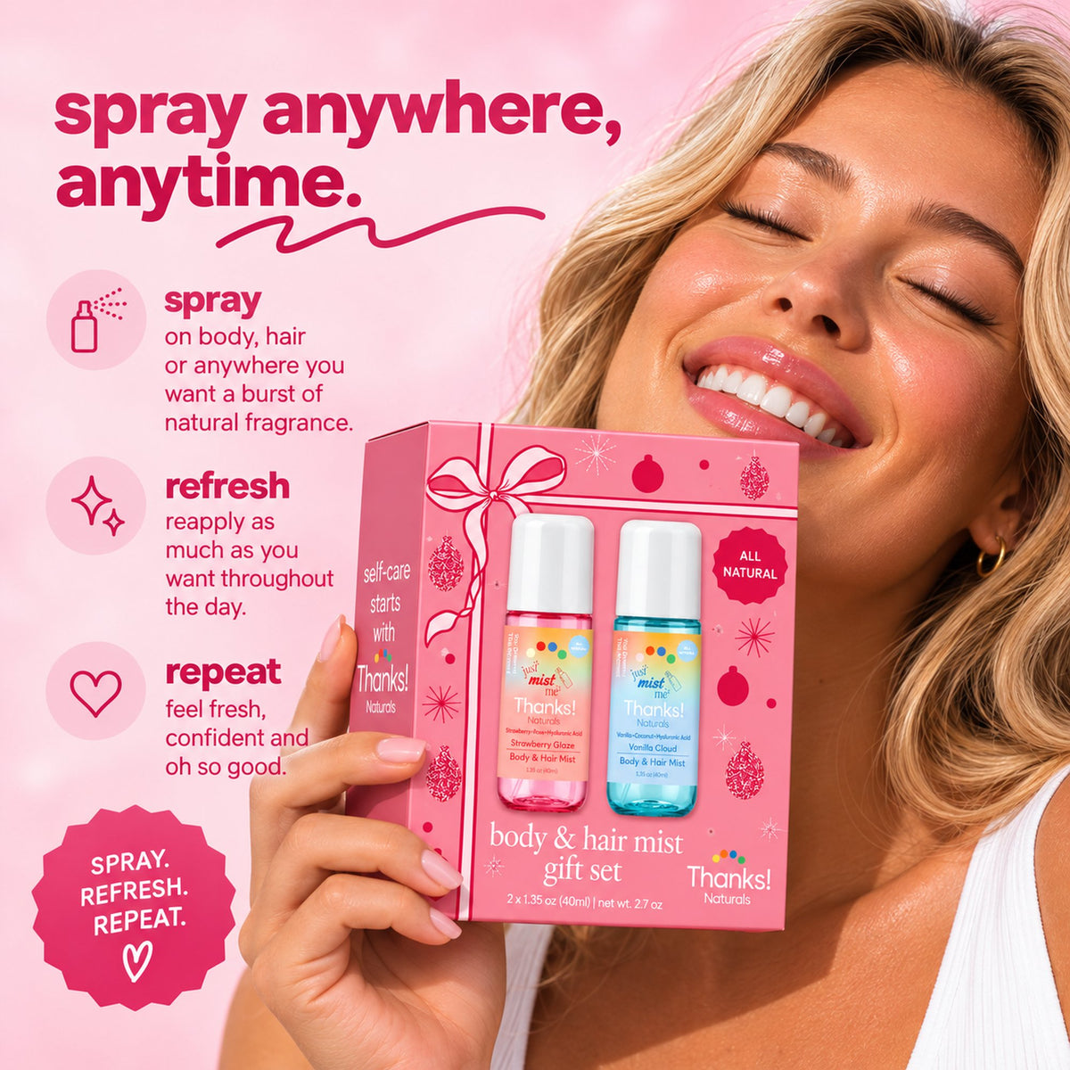 Holiday Body & Hair Mist Gift Set