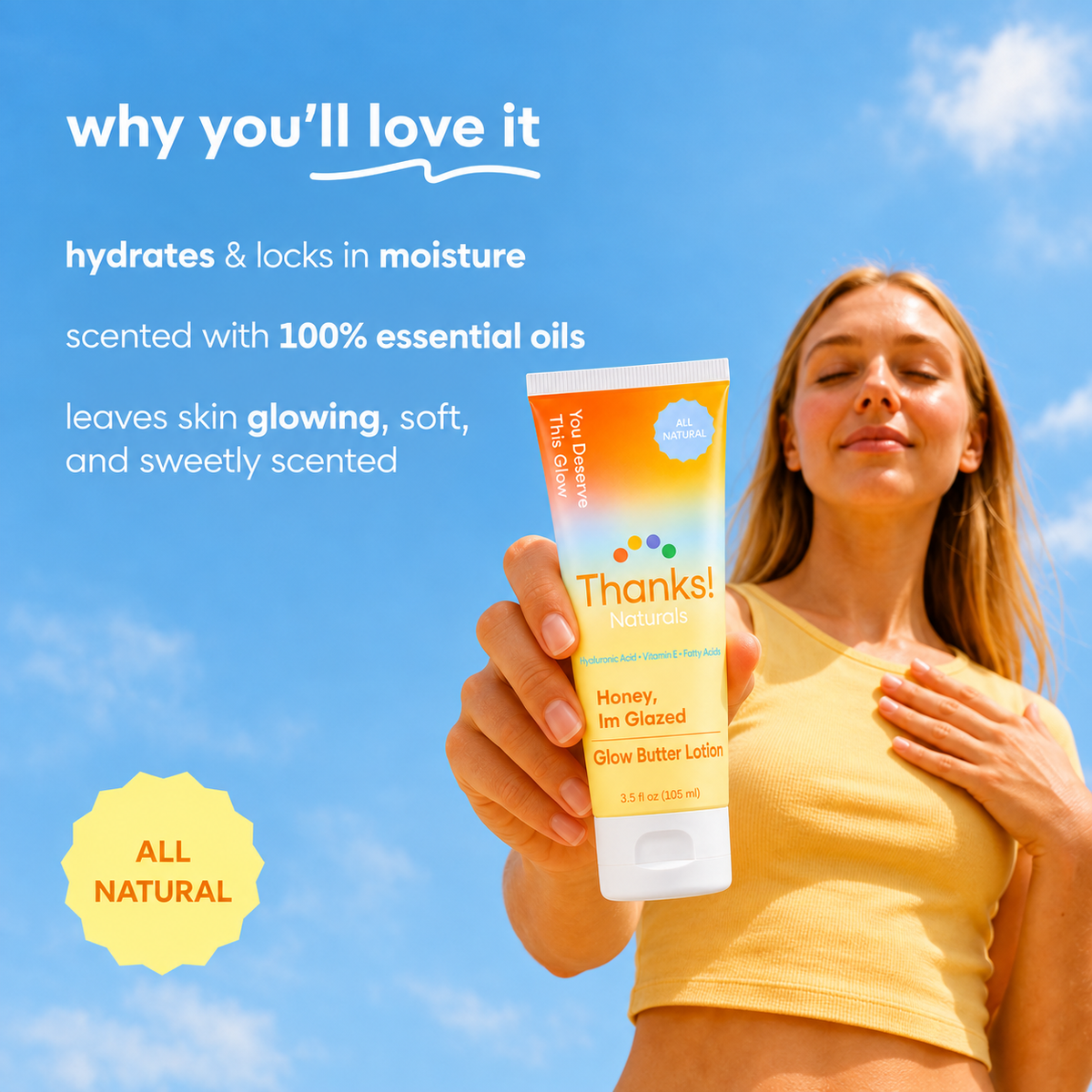 honey, im glazed glow butter lotion