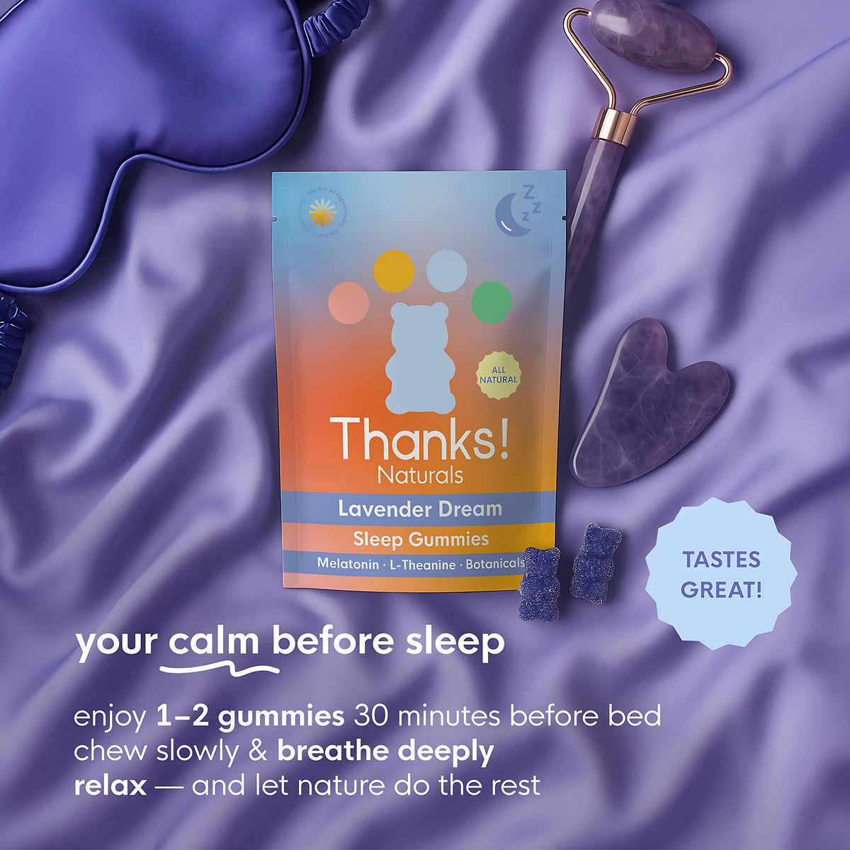 Lavender Dream Sleep Gummies Alt Image 7
