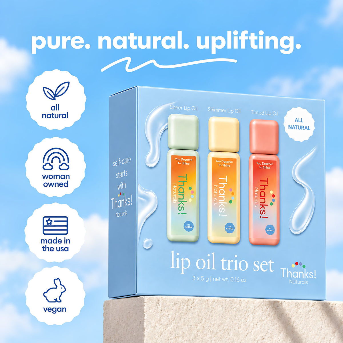 Lip Oil Trio Set Alt Image 5