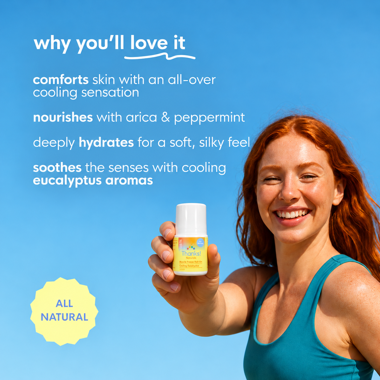 cooling eucalyptus mini muscle freeze roll-on