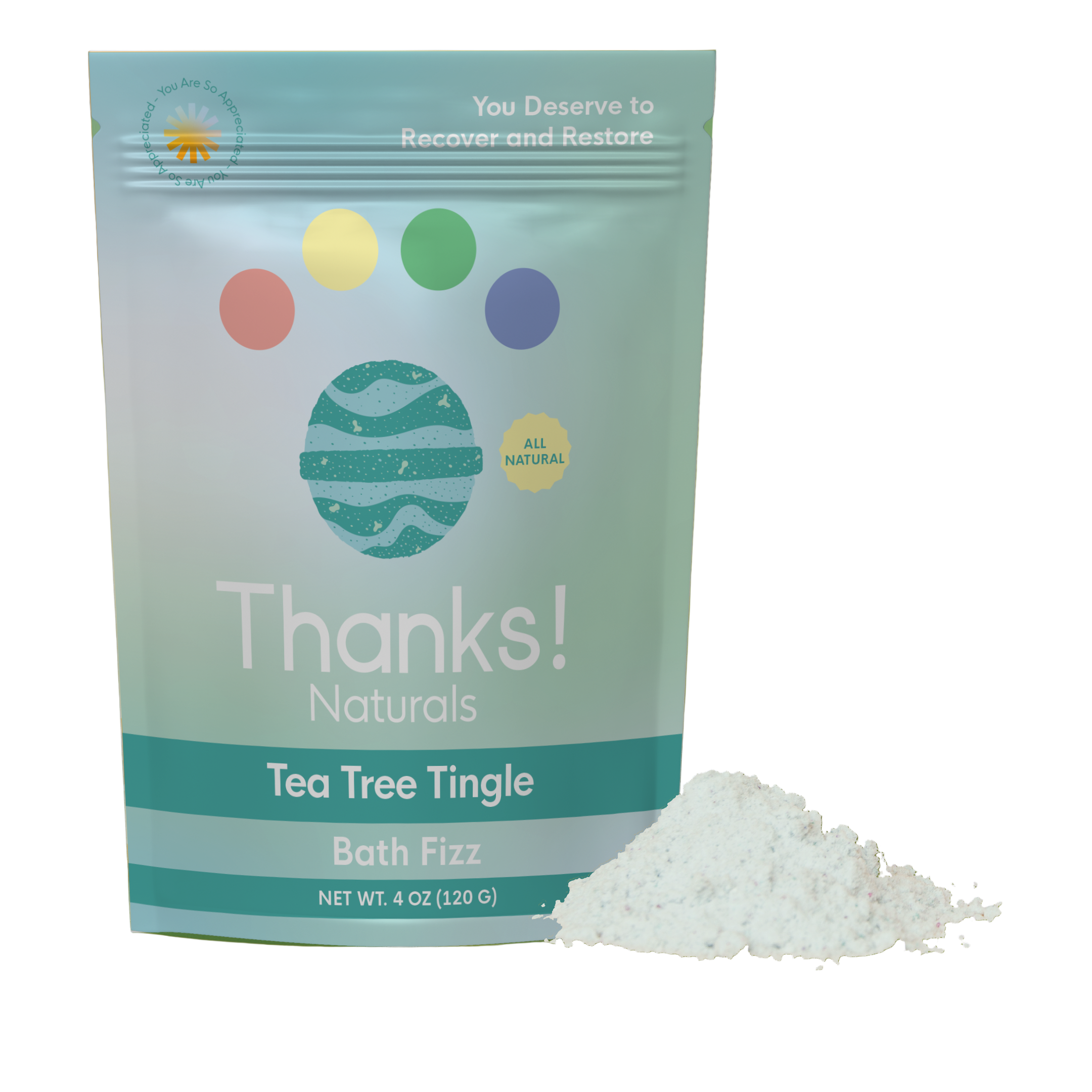 tea tree tingle bath fizz