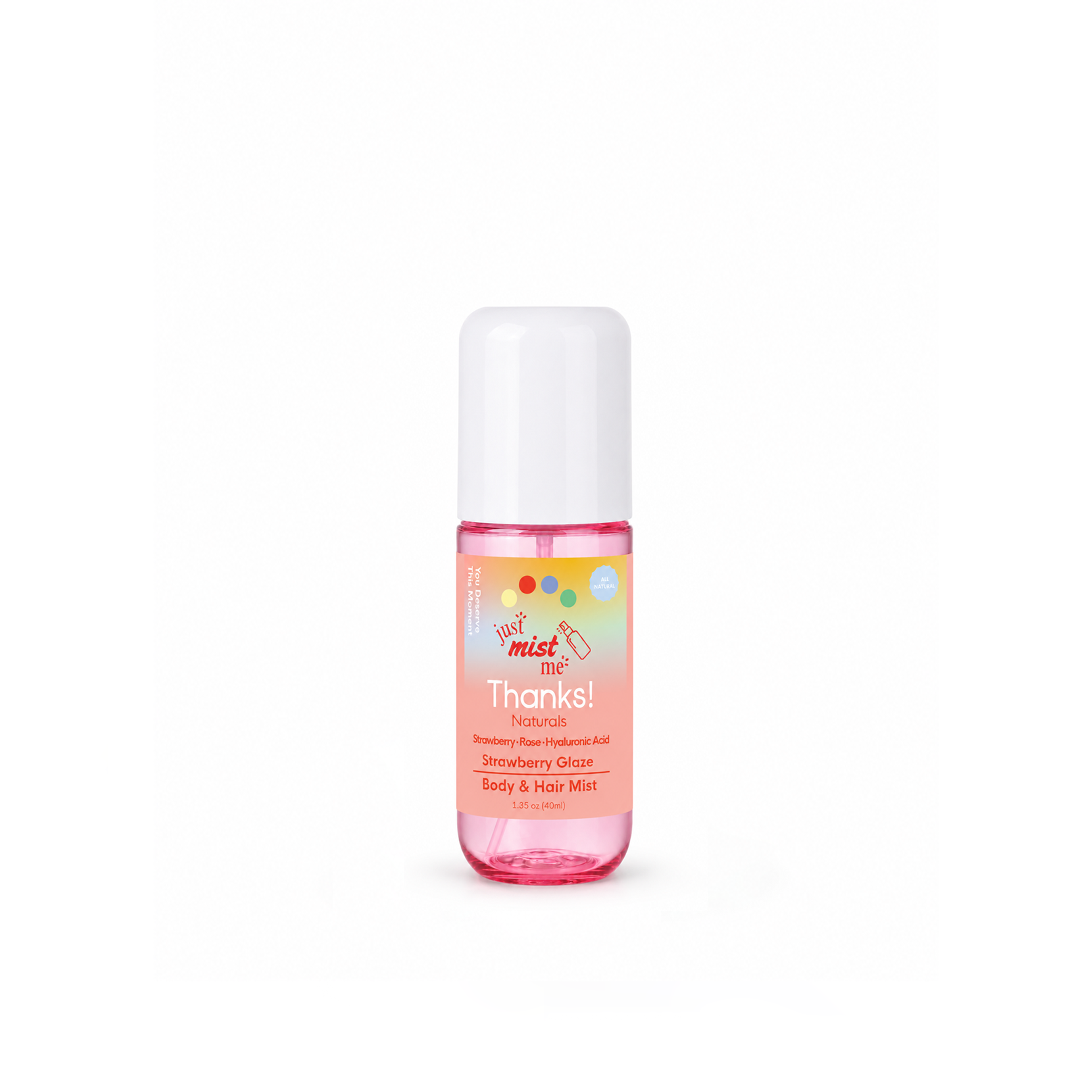 strawberry glaze mini body & hair mist