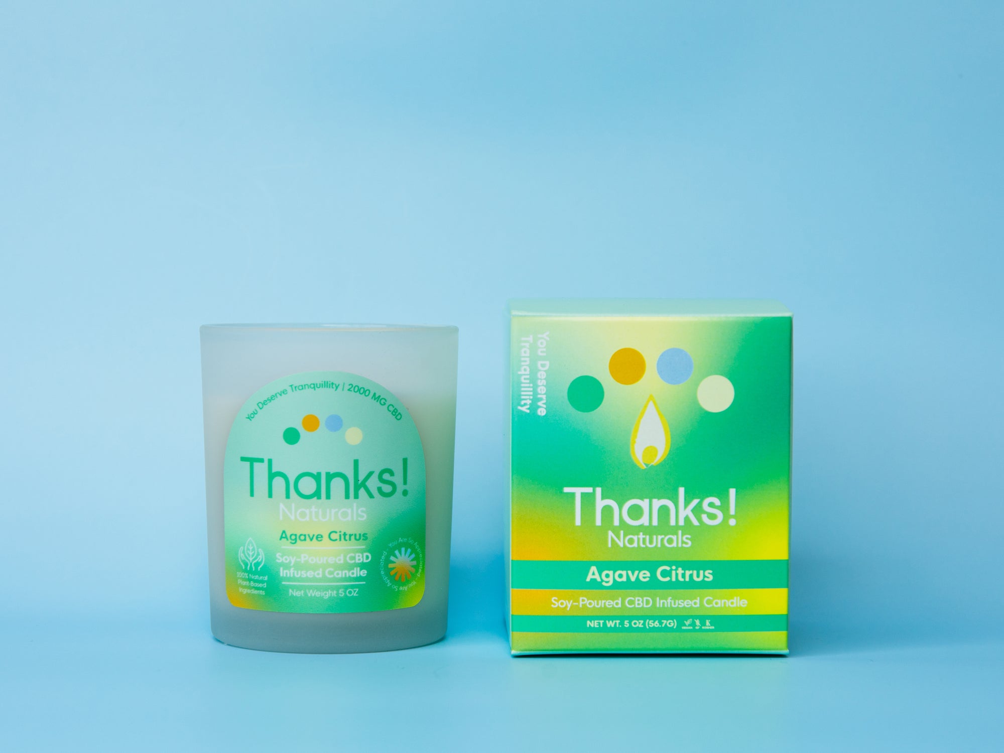 agave citrus candle