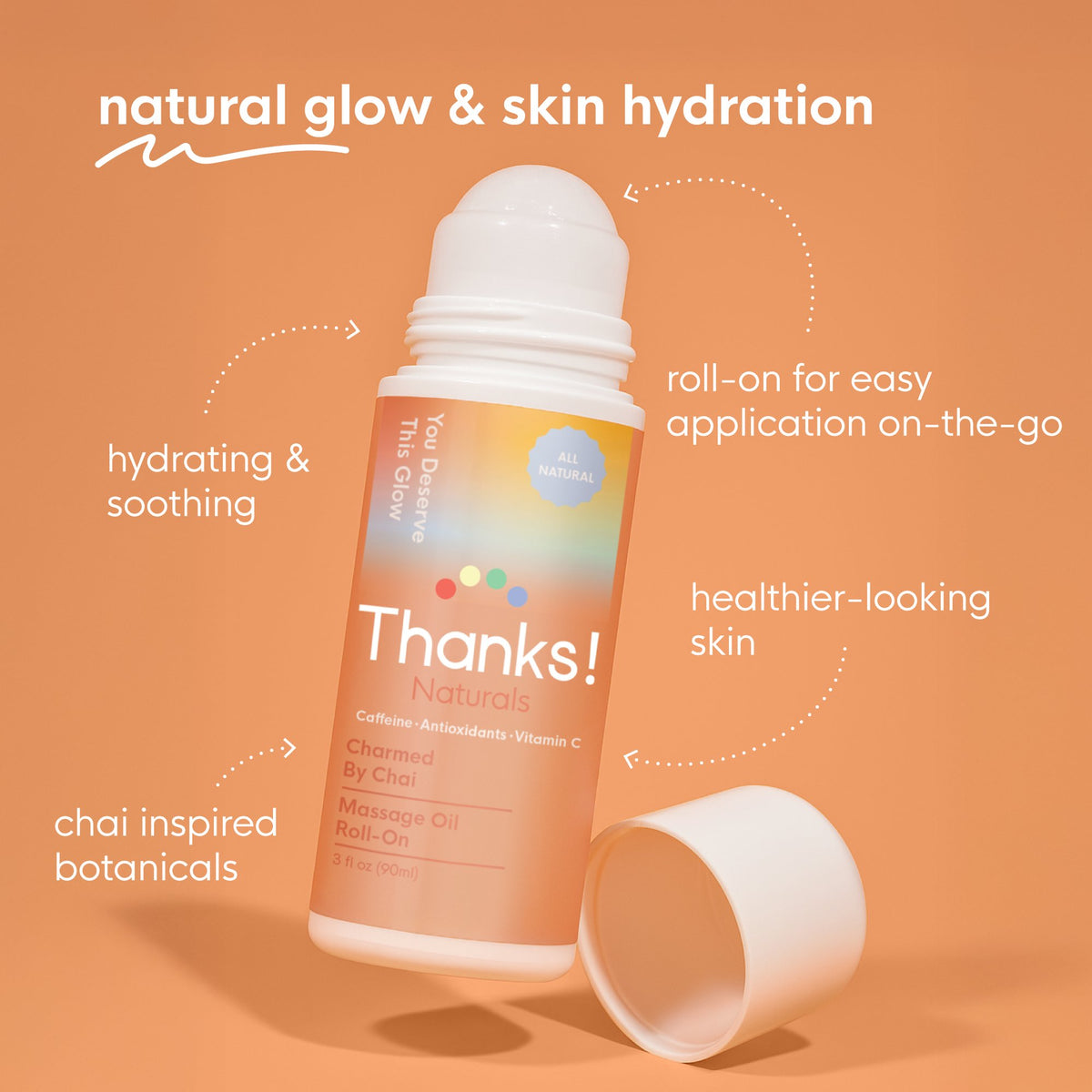 Charmed By Chai Massage Oil Roll-On