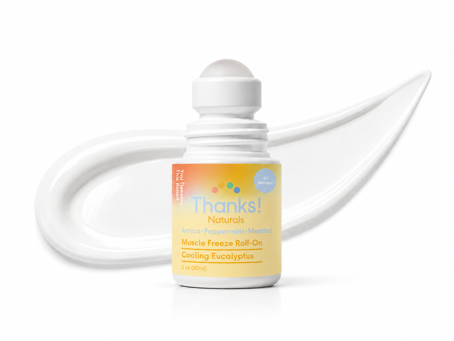 cooling eucalyptus mini muscle freeze roll-on