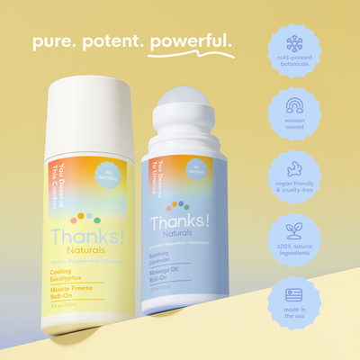 Duo Cooling Eucalyptus + Soothing Lavender roll-on