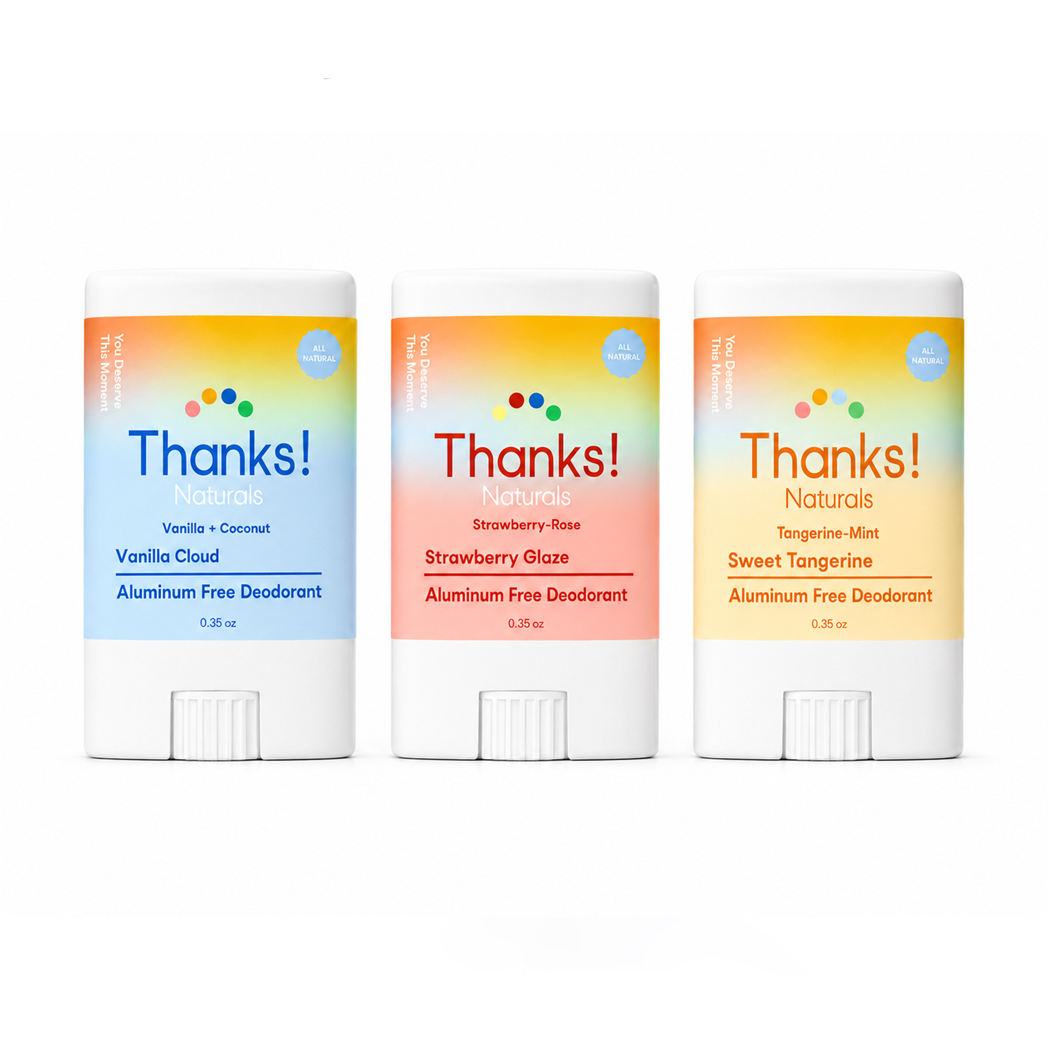 mini deodorant trio bundle