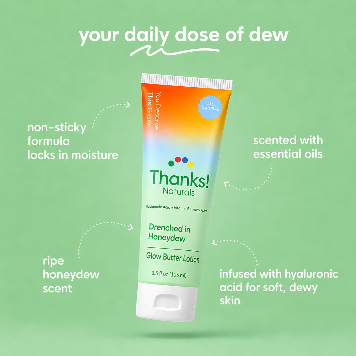 Drenched in Honeydew Glow Butter Lotion Alt Image 1