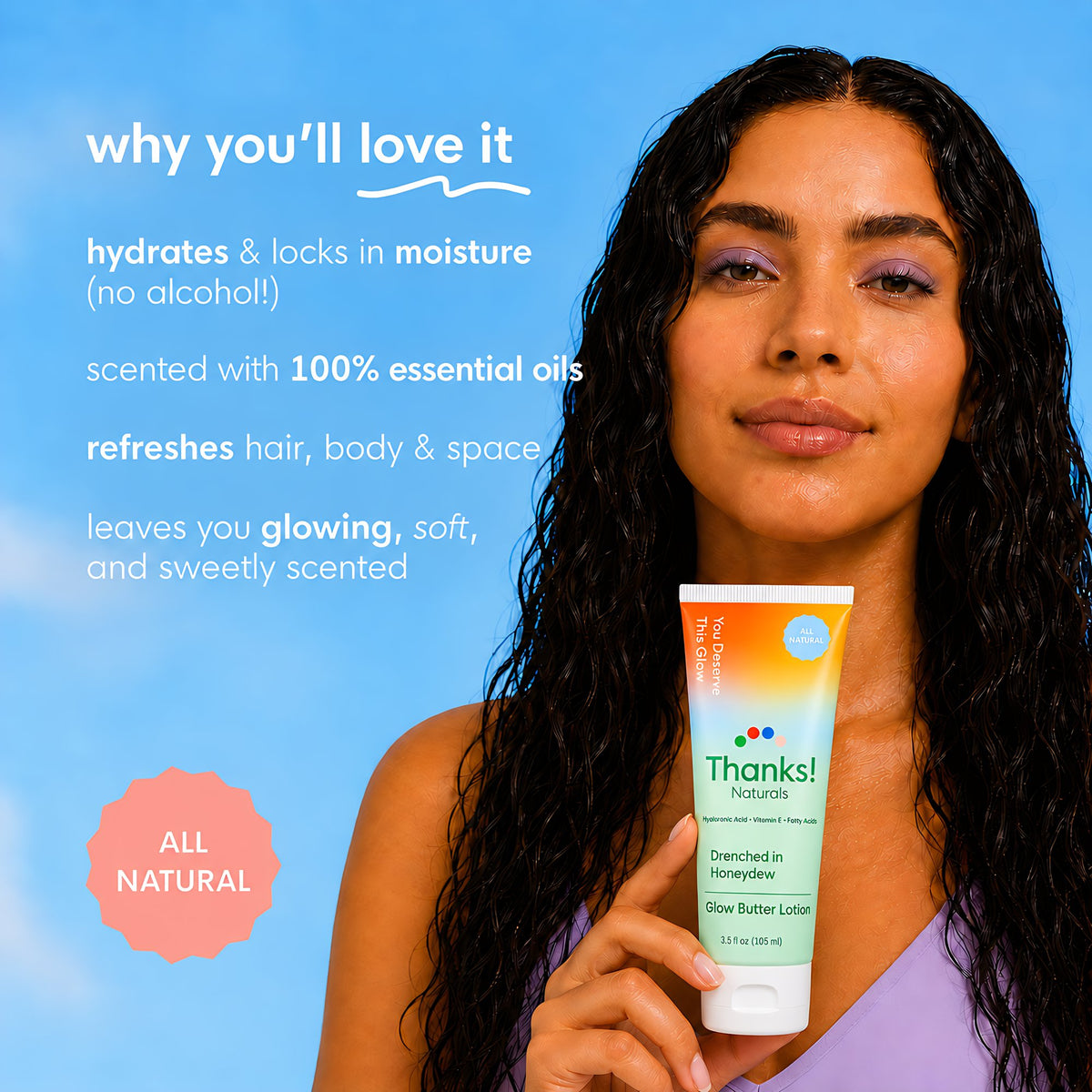 Drenched in Honeydew Glow Butter Lotion Alt Image 2