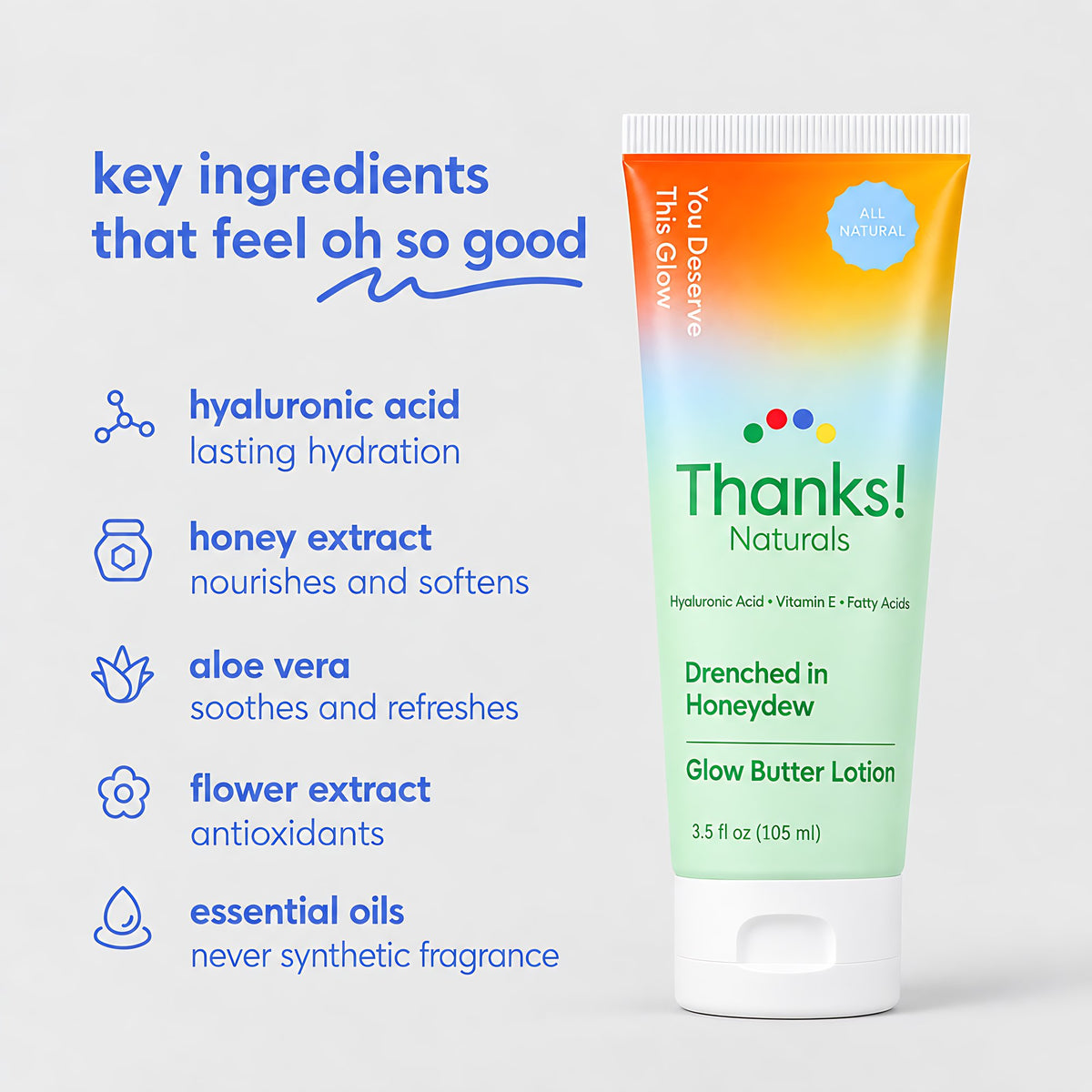 Drenched in Honeydew Glow Butter Lotion Alt Image 3