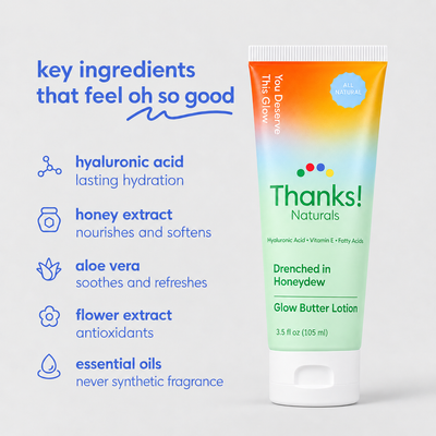 drenched in honeydew glow butter lotion