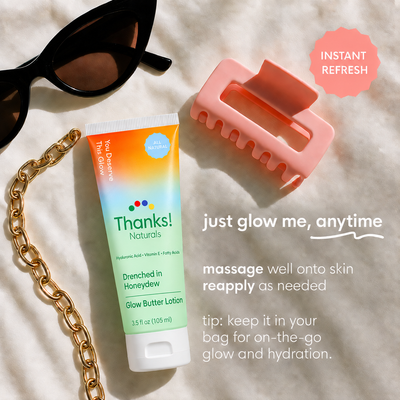 drenched in honeydew glow butter lotion