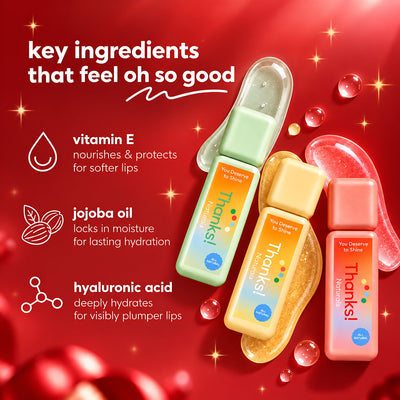 Holiday Lip Oil Gift Set Alt Image 3