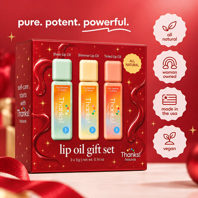 Holiday Lip Oil Gift Set Alt Image 5
