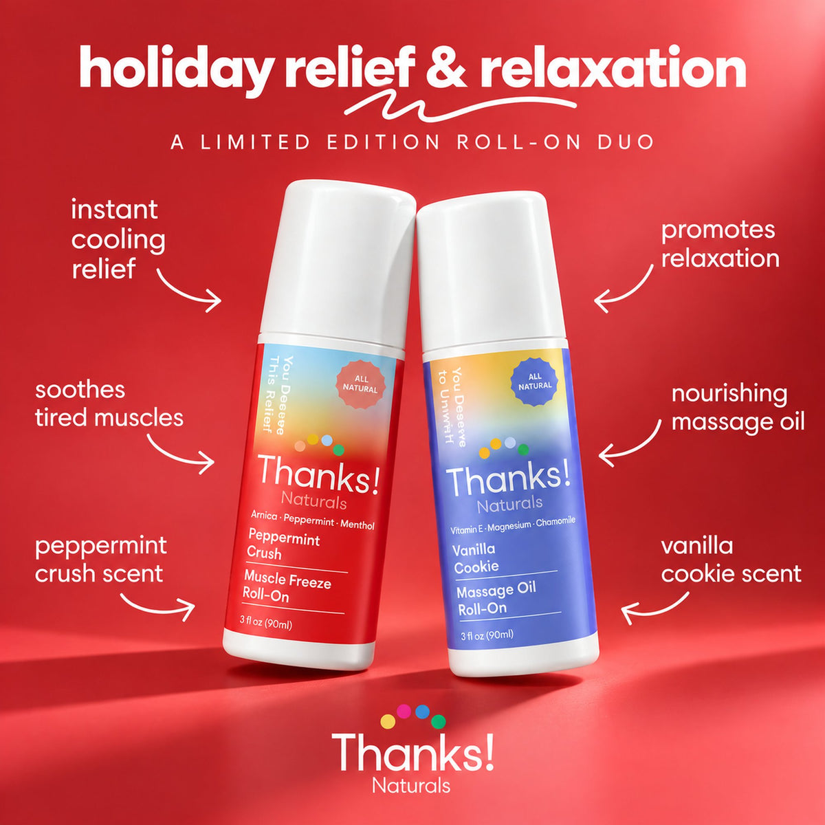 Holiday Roll-On Gift Set