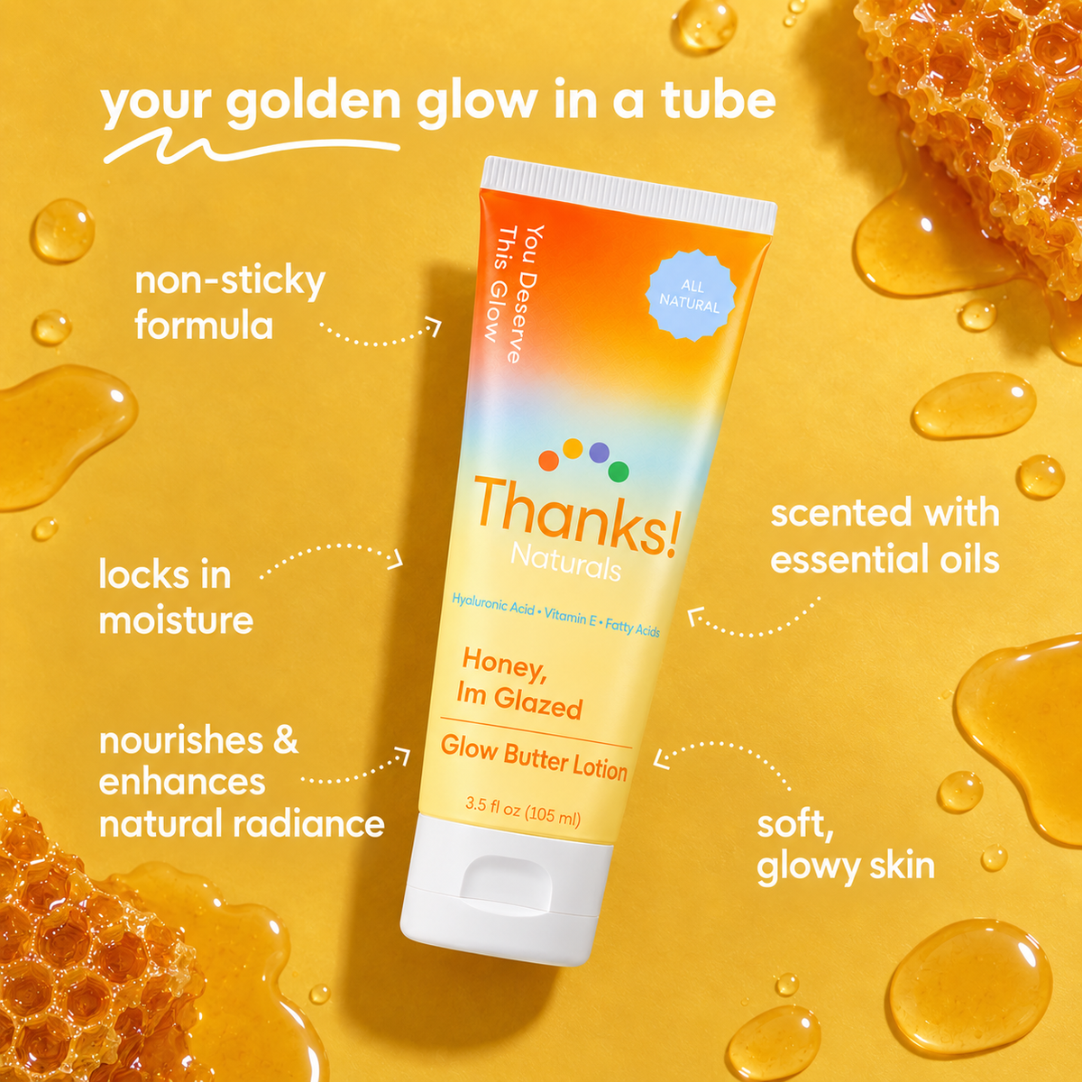honey, im glazed glow butter lotion