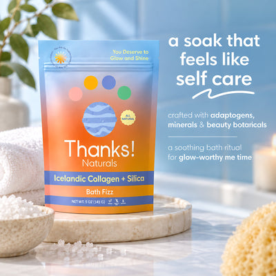 Icelandic Collagen + Silica Bath Fizz Alt Image 1