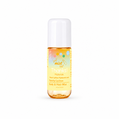 peachy lychee body & hair mist 3.4 oz