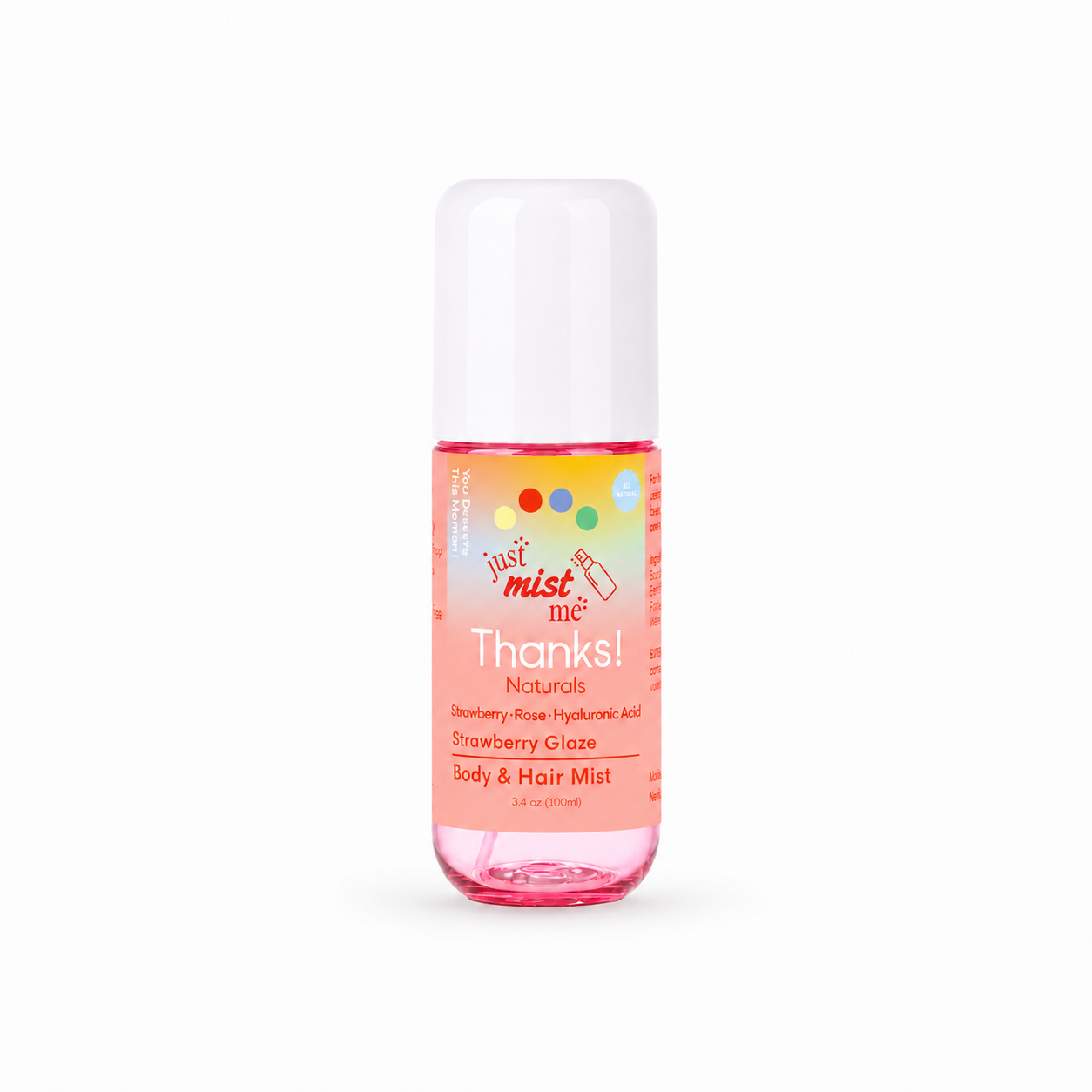 strawberry glaze body & hair mist 3.4 oz