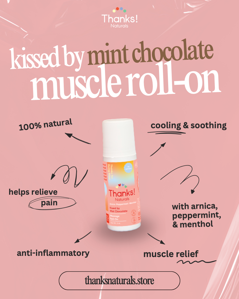 kissed by mint chocolate hemp muscle freeze