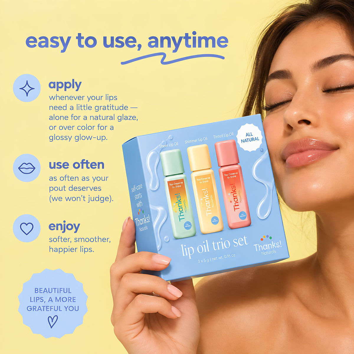 Lip Oil Trio Set Alt Image 7