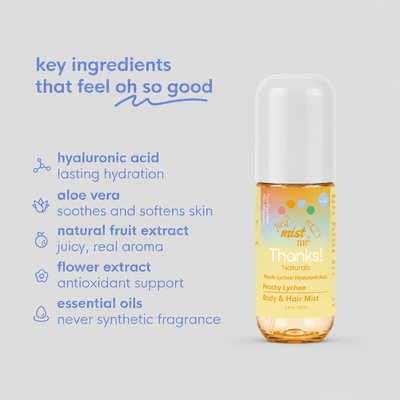 Peachy Lychee Body & Hair Mist