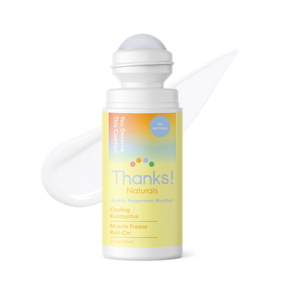 cooling eucalyptus muscle freeze roll-on