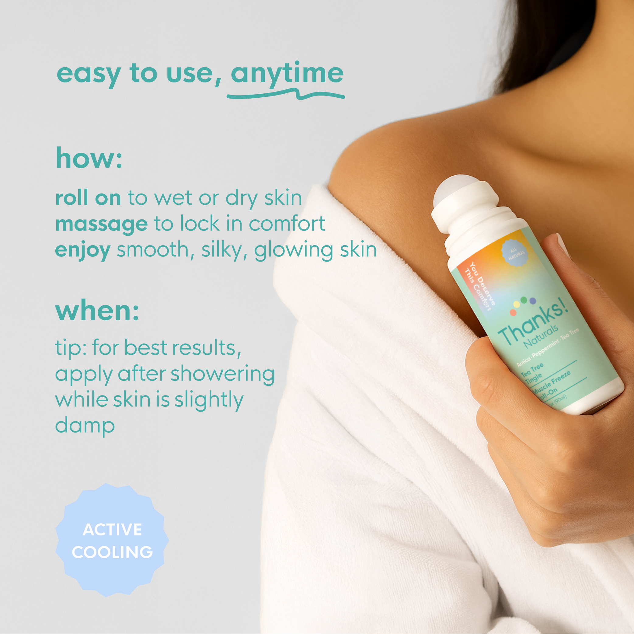 tea tree tingle muscle freeze roll-on