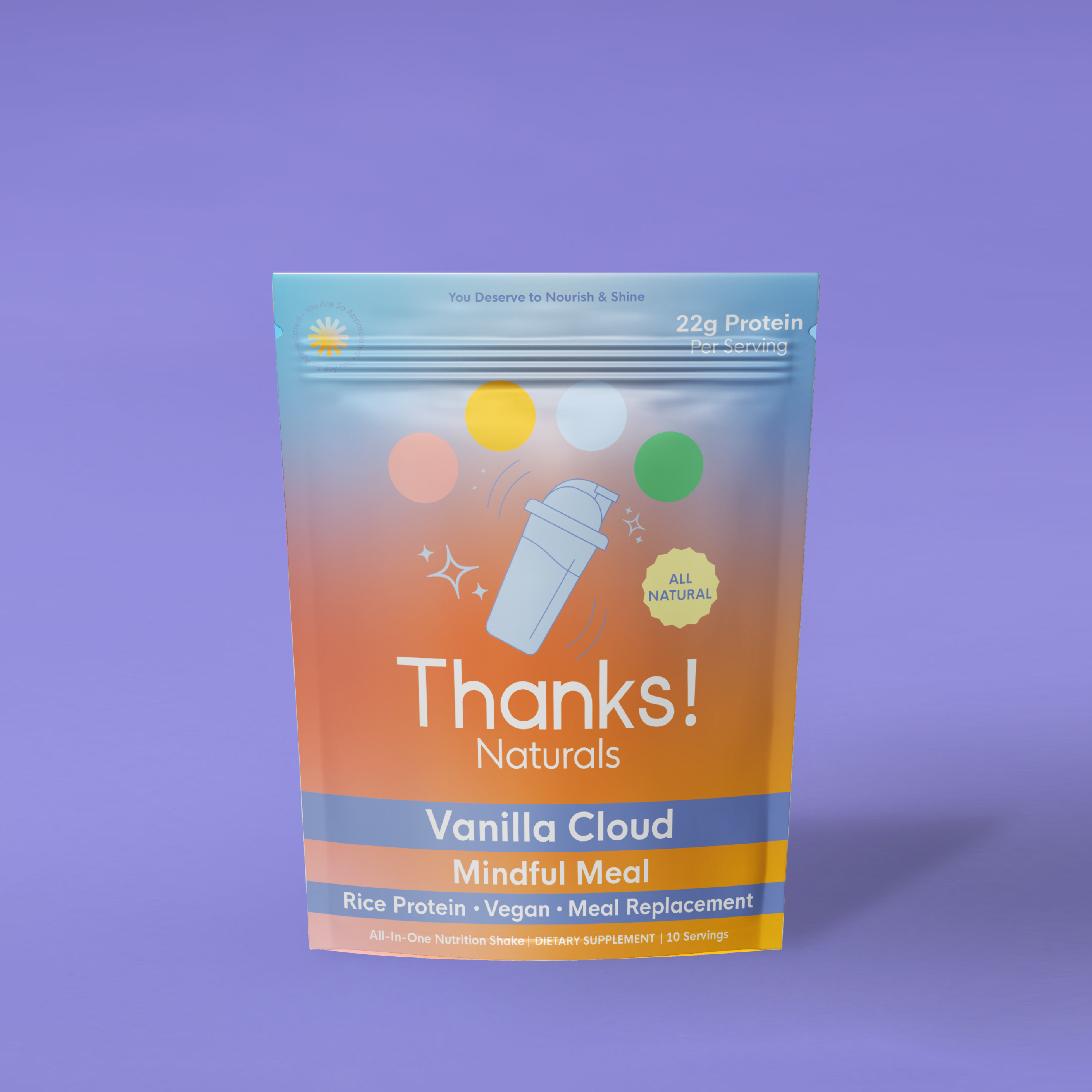 vanilla cloud mindful meal