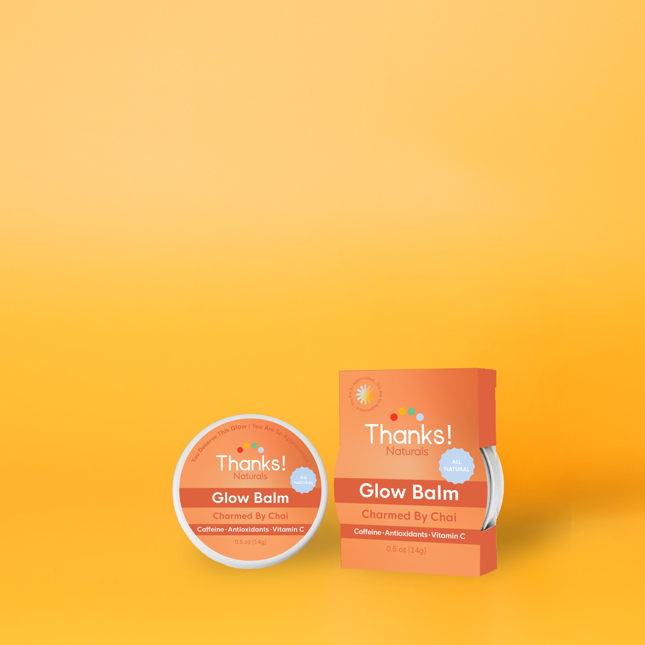 charmed by chai glow mini balm