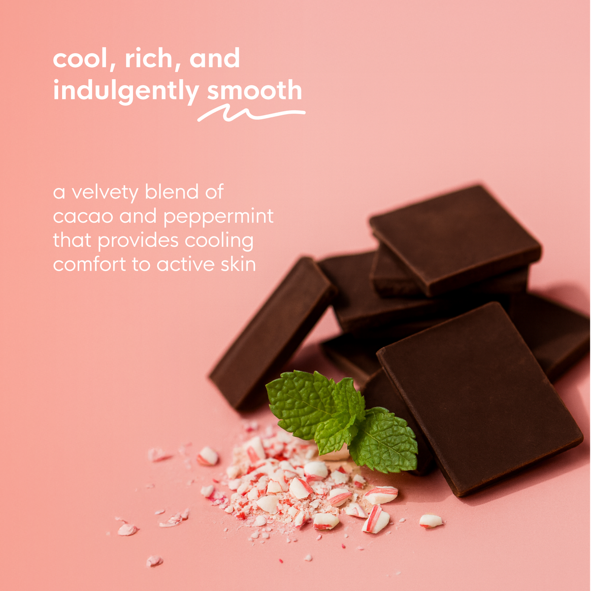 kissed by mint chocolate mini muscle freeze roll-on