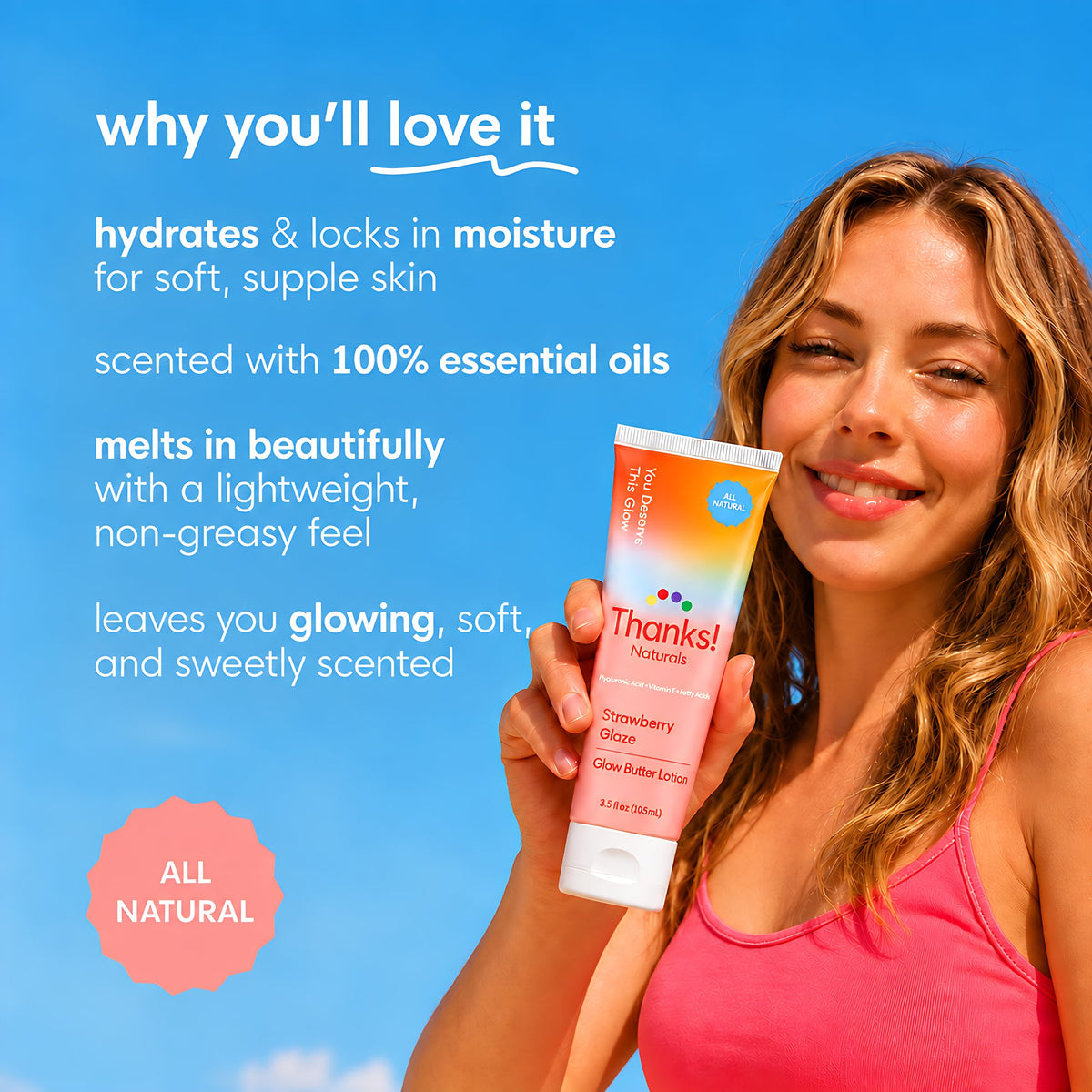 Strawberry Glaze Glow Butter Lotion Alt Image 2