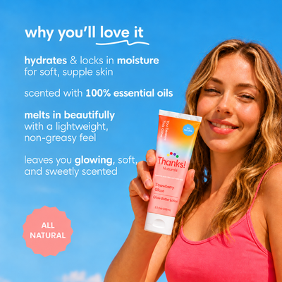strawberry glaze glow butter lotion