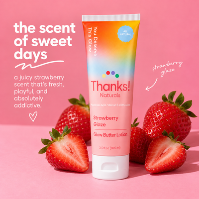 strawberry glaze glow butter lotion