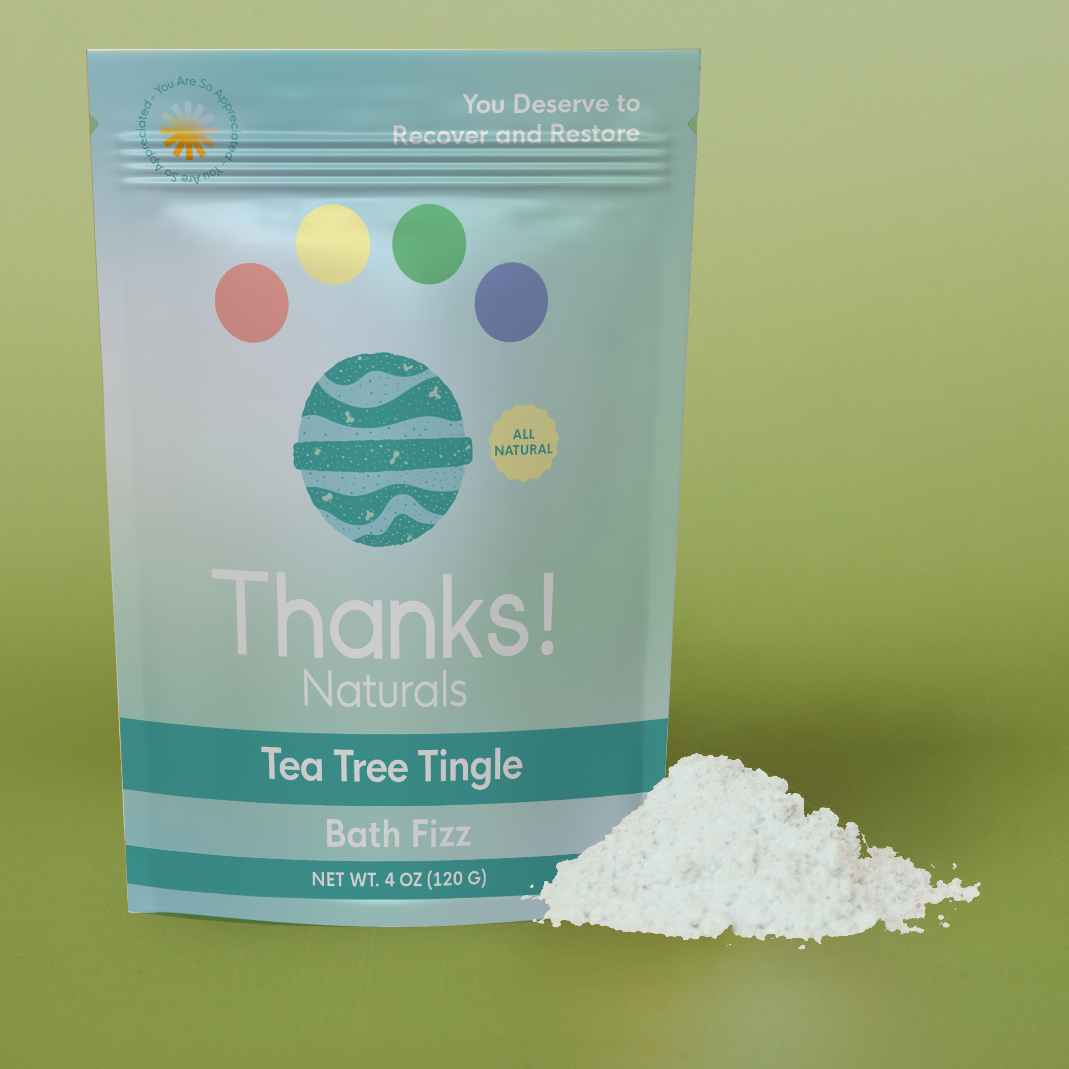 tea tree tingle bath fizz