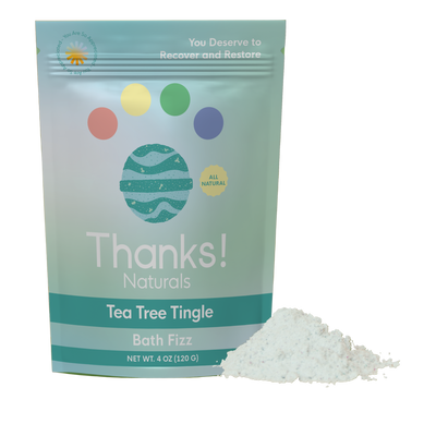 tea tree tingle bath fizz