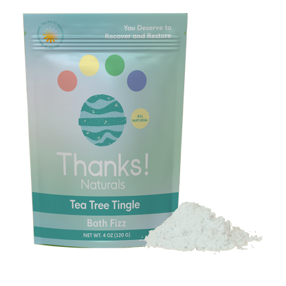 tea tree tingle bath fizz