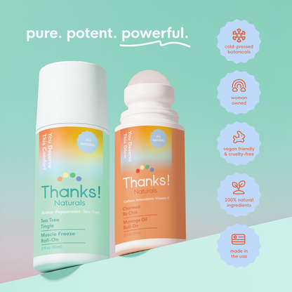 Duo Charmed by Chai + Tea Tree Tingle roll-on