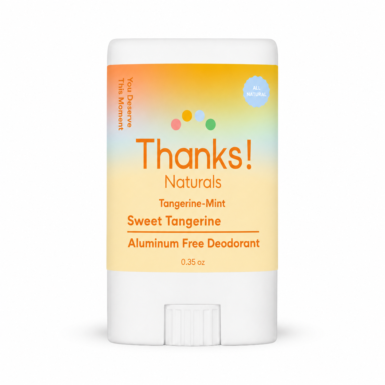 sweet tangerine mini aluminum-free deodorant