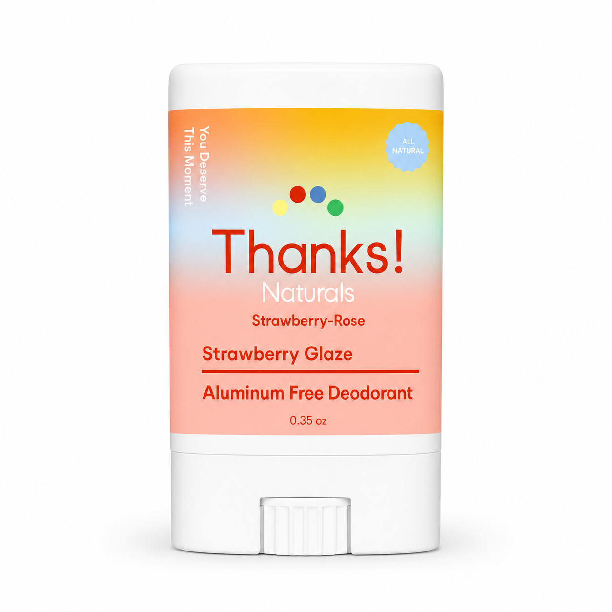strawberry glaze mini aluminum-free deodorant