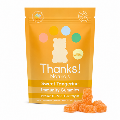 sweet tangerine immunity gummies