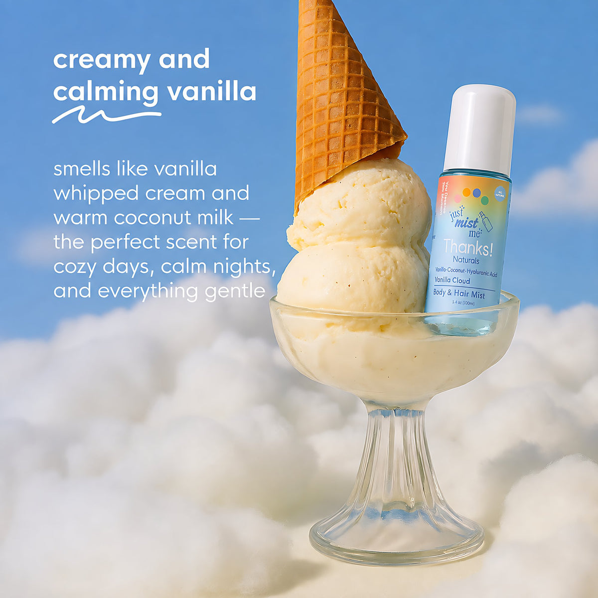 Vanilla Cloud Body & Hair Mist Alt Image 4