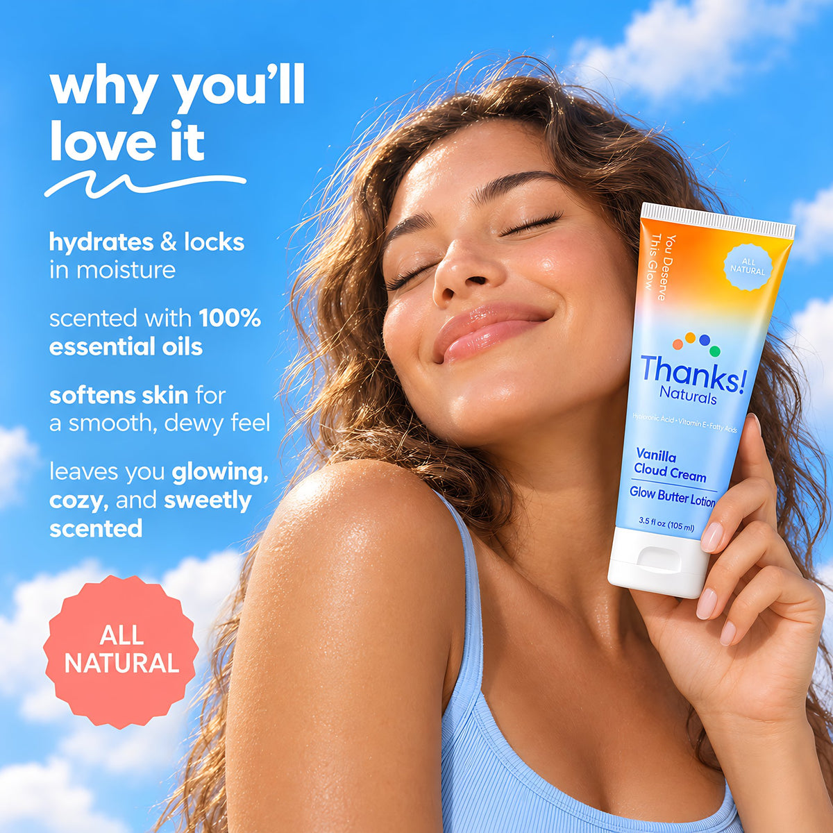Vanilla Cloud Glow Butter Lotion Alt Image 2