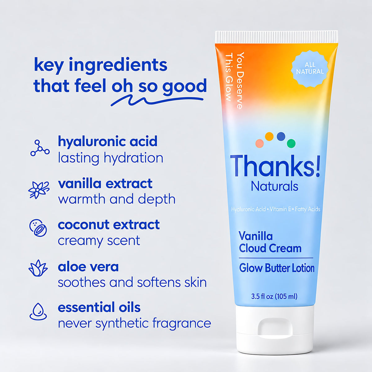 Vanilla Cloud Glow Butter Lotion Alt Image 3