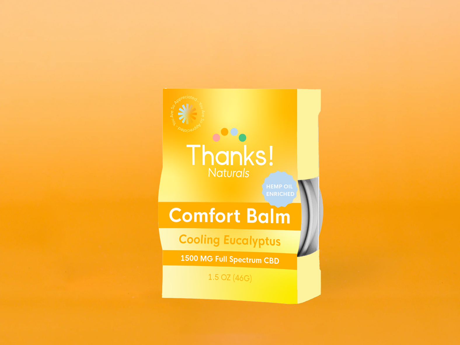 cooling eucalyptus hemp comfort balm