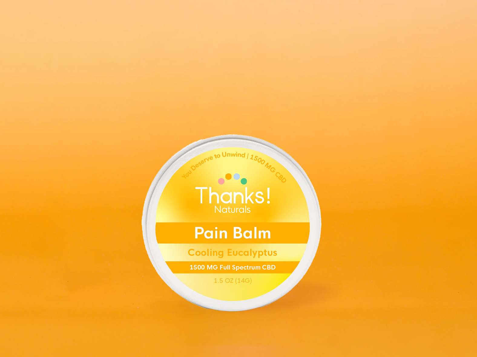 cooling eucalyptus CBD comfort balm