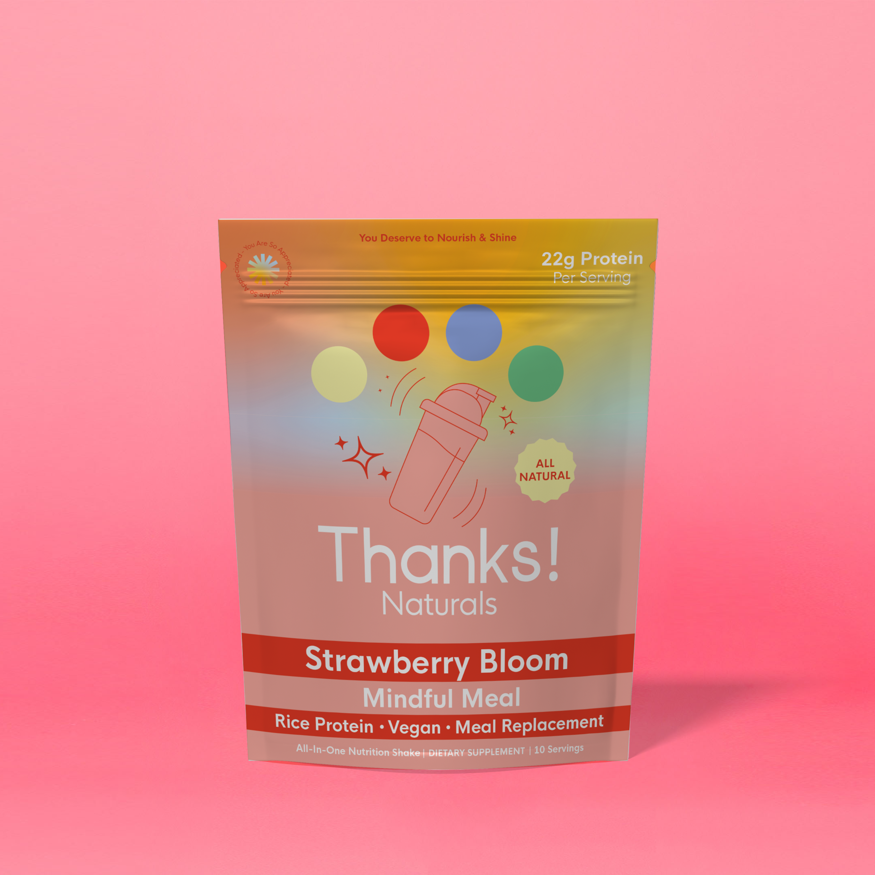 strawberry bloom mindful meal